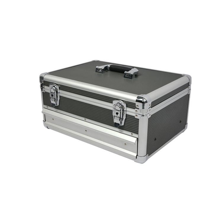 جعبه ابزار خاکستری با کشو