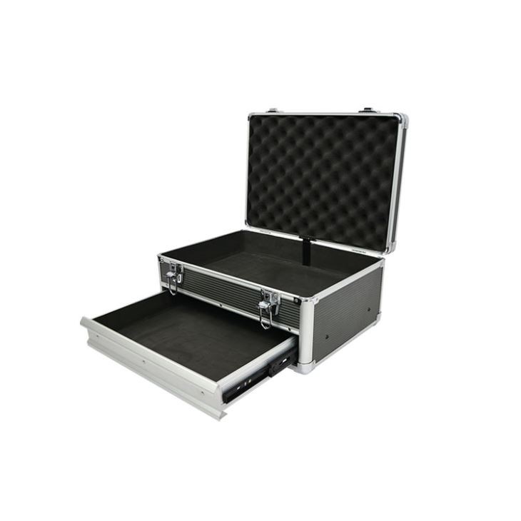 Grey Toolbox With Drawer