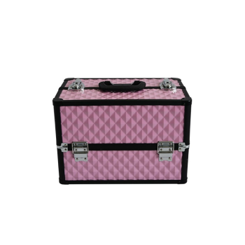 مورد آرایشی آلومینیوم صورتی با الگوی مکعب آب