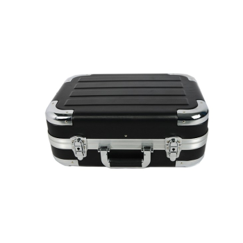 نقره آلومینیوم بسته گوشه سیاه جعبه ABS